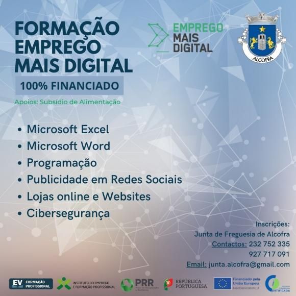 Divulga&ccedil;&atilde;o - Forma&ccedil;&atilde;o Emprego Mais Digital