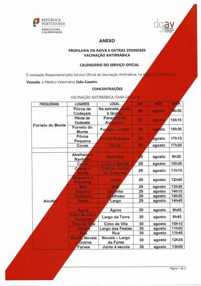 Vacinação Antirrábica