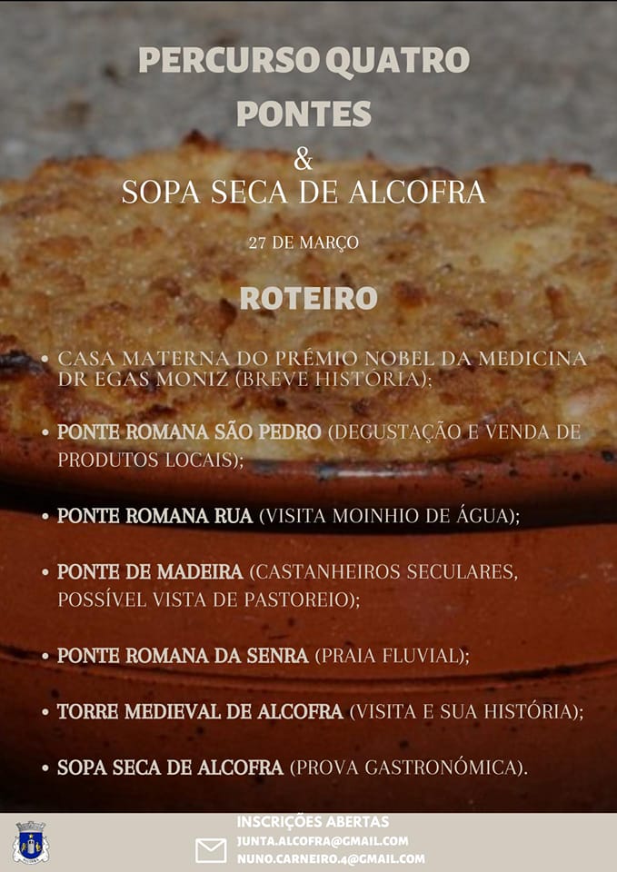 Percurso Quatro Pontes e Sopa Seca de Alcofra