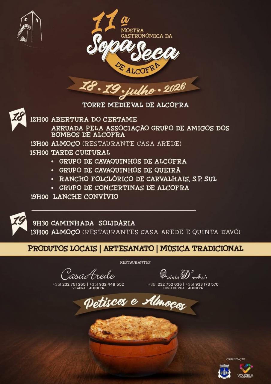 11&ordf; Mostra Gastron&oacute;mica da Sopa Seca